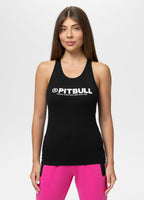 Damen Tanktop Slim Fit PITBULL R - Schwarz