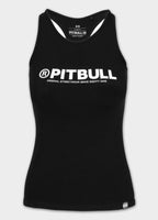Damen Tanktop Slim Fit PITBULL R - Schwarz
