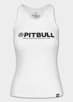 Damen Tanktop Slim Fit PITBULL R - Weiß