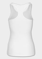 Damen Tanktop Slim Fit PUPPY - Weiß