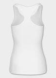 Damen Tanktop Slim Fit PUPPY - Weiß