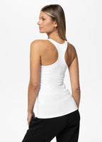 Damen Tanktop Slim Fit PUPPY - Weiß