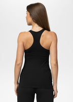 Damen Tanktop Slim Fit PUPPY - Schwarz