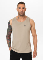 Herren Tank Top Coolmax SCOTT - Dunkler Sand