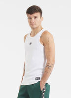 Tanktop für Herren Rib SMALL LOGO - Weiß