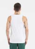 Tanktop für Herren Rib SMALL LOGO - Weiß