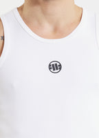 Tanktop für Herren Rib SMALL LOGO - Weiß