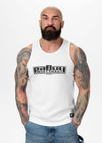 Herren Tanktop Rib BOXING - Weiß