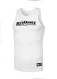 Herren Tanktop Rib BOXING - Weiß