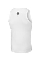 Herren Tanktop Rib BOXING - Weiß