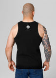Herren Tanktop Rib BOXING- Schwarz