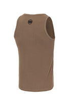 Herren Tanktop Rib BOXING - Coyote braun