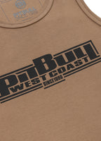 Herren Tanktop Rib BOXING - Coyote braun