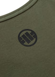 Herren Tanktop Rib BOXING - Olivgrün