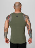 Herren Tanktop Rib BOXING - Olivgrün