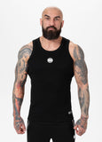 Tanktop für Herren Rib SMALL LOGO - Schwarz