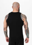 Tanktop für Herren Rib SMALL LOGO - Schwarz
