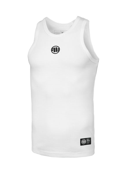Tanktop für Herren Rib SMALL LOGO - Weiß
