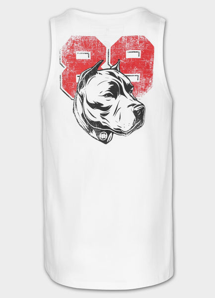 Herren Tank Top Slim Fit Dog 89