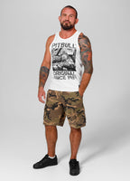 Herren Tank Top Slim Fit Drive - Weiß