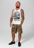 Herren Tank Top Slim Fit Drive - Weiß