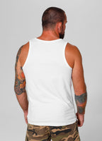 Herren Tank Top Slim Fit Drive - Weiß