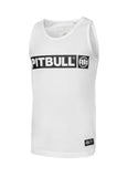 Herren Tank Top Slim Fit Hilltop - Weiß