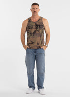 Herren Tank Top Slim Fit Hilltop - Woodland Camo