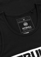 Herren Tank Top Slim Fit Hilltop - Schwarz