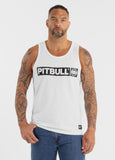 Herren Tank Top Slim Fit Hilltop - Weiß