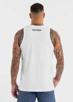 Herren Tank Top Slim Fit Hilltop - Weiß