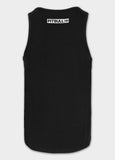 Herren Tank Top Slim Fit Hilltop - Schwarz