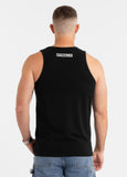Herren Tank Top Slim Fit Hilltop - Schwarz