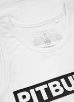 Herren Tank Top Slim Fit Hilltop - Weiß