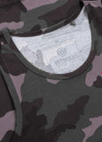Herren Tank Top Slim Fit Small Hilltop - All Black Camo