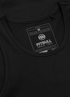 Herren Tank Top Slim Fit Small Logo - Schwarz