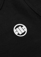 Herren Tank Top Slim Fit Small Logo - Schwarz