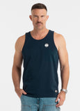 Herren Tank Top Slim Fit Small Logo
