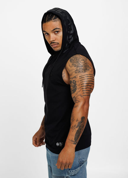 Tanktop mit Kapuze Spandex Hilltop - Schwarz