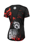 Damen T-Shirt Mesh Performance Pro plus Blood Dog